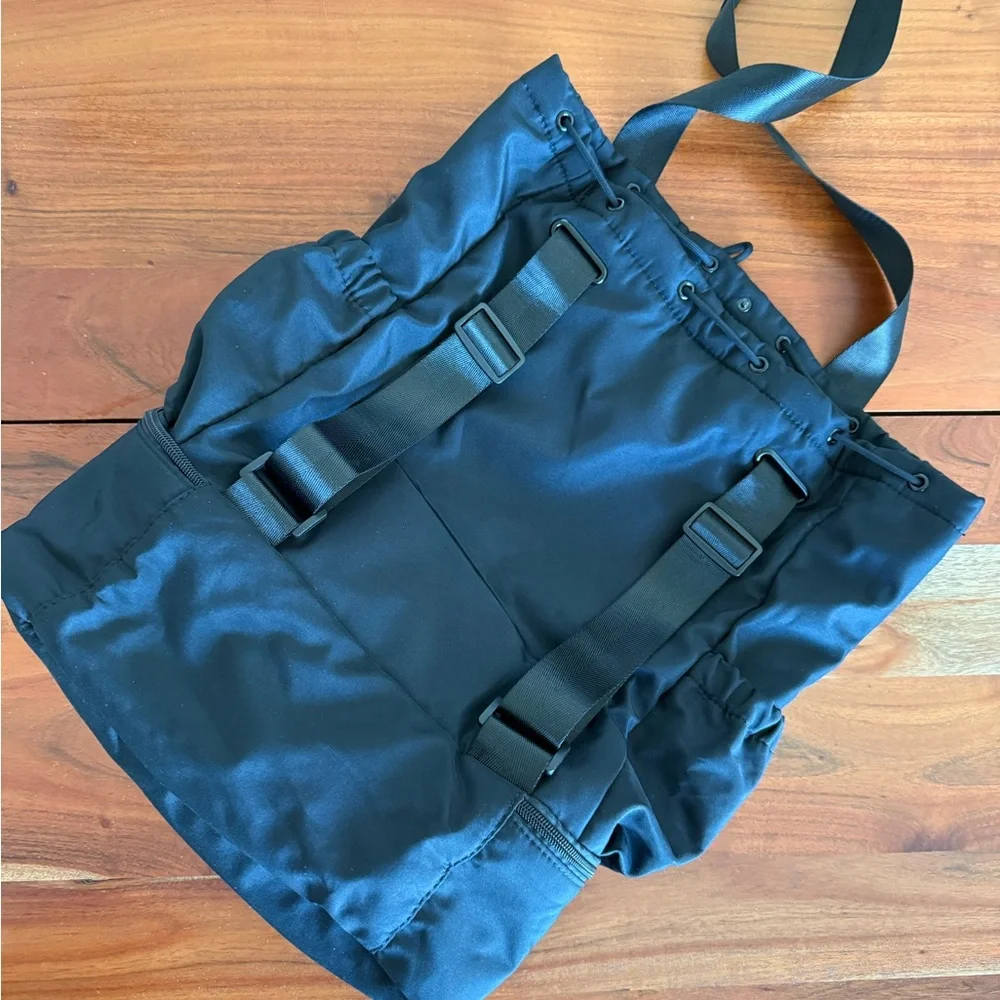 Beyond Yoga Black Convertible Backpack